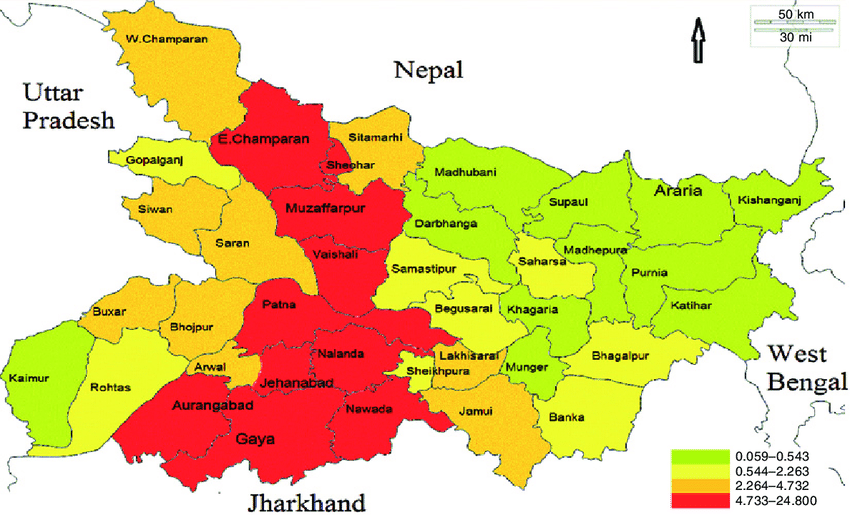 Bihar Districts